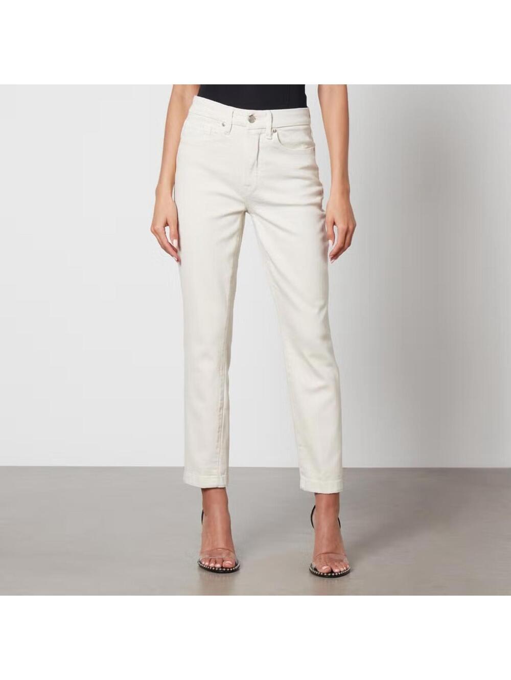 Good American Good Classic Stretch-Denim Slim-Leg Jeans 4